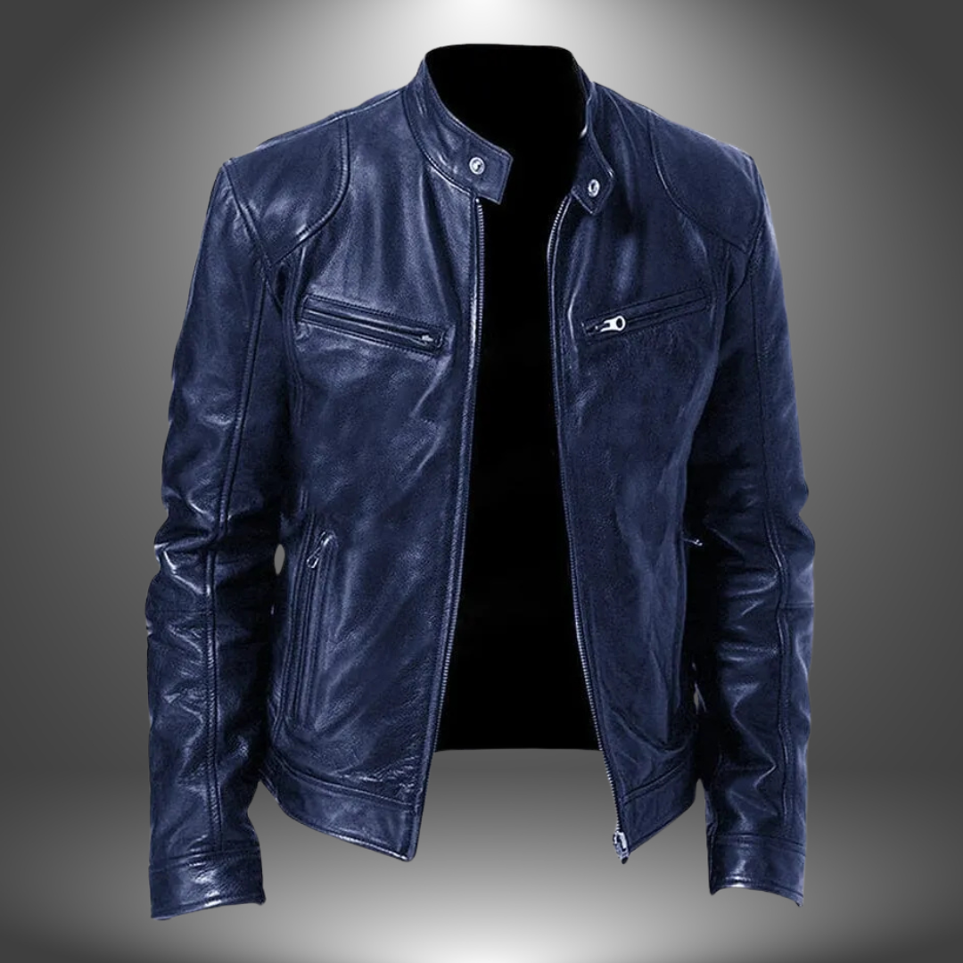 Solima™ - Giacca in Pelle artigianale da uomo