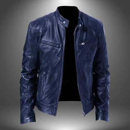 Solima™ - Giacca in Pelle artigianale da uomo