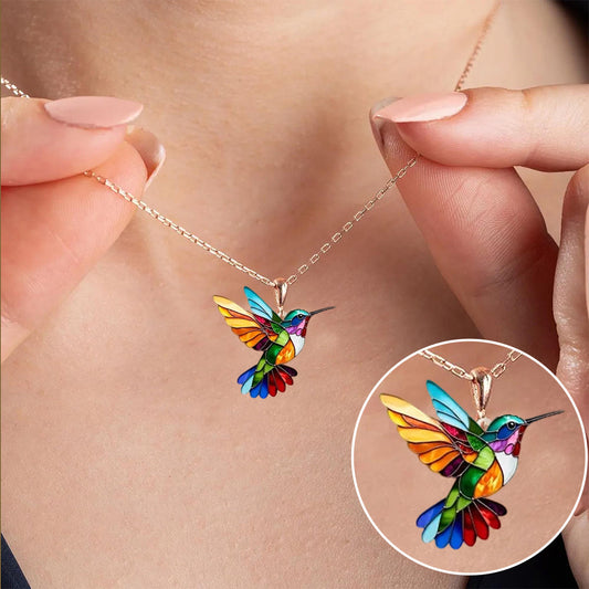 Solima™ | Collana Colibrì Elegante