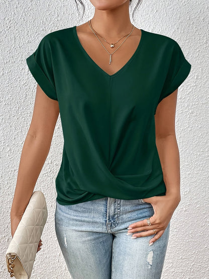 Solima™ | T-shirt morbida con scollatura a V