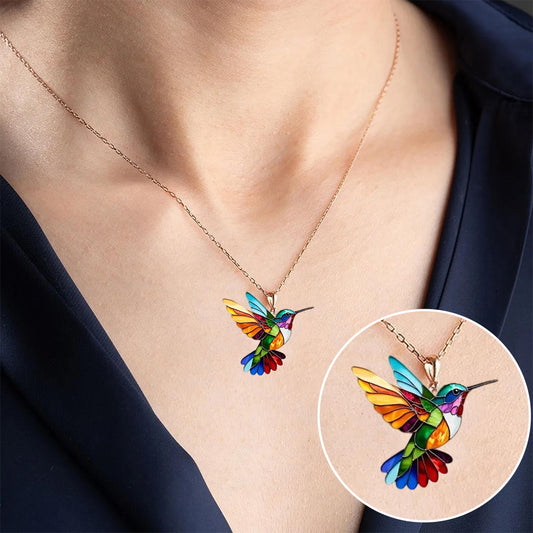 Solima™ | Collana Colibrì Elegante