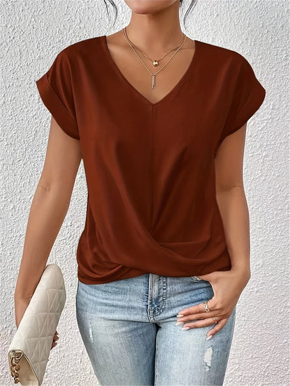 Solima™ | T-shirt morbida con scollatura a V