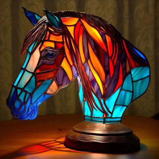 Lumina - Lampada da Tavolo Magica per Atmosfera Accogliente - Cavallo