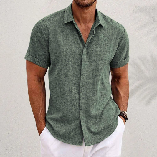 Solima™ - Camicia in Lino Classica