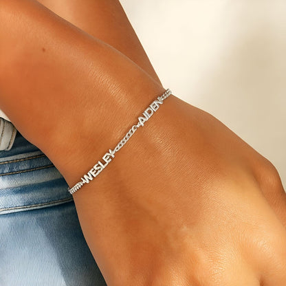 Solima™ | Bracciale con i Nomi dei Tuoi Cari - Nomea