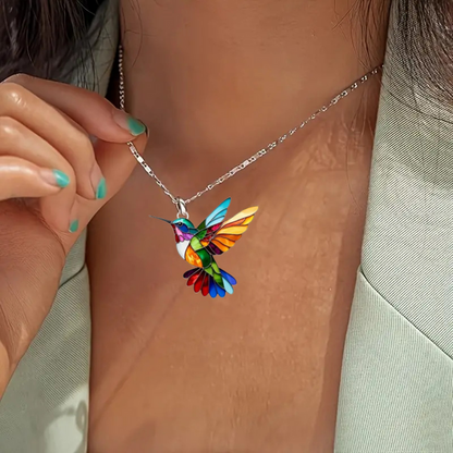Solima™ | Collana Colibrì Elegante