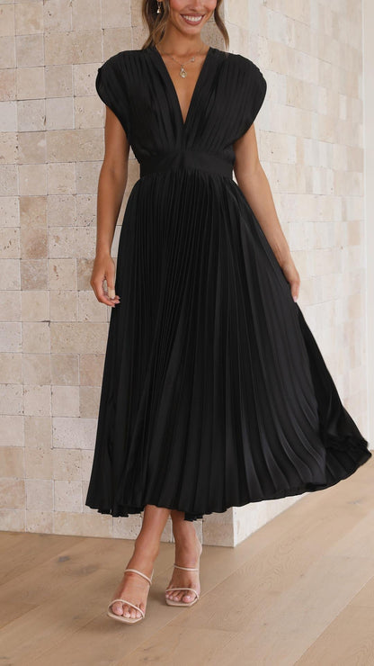 Solima™ | Elegante abito plissettato