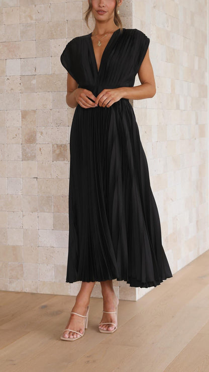 Solima™ | Elegante abito plissettato