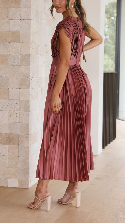 Solima™ | Elegante abito plissettato