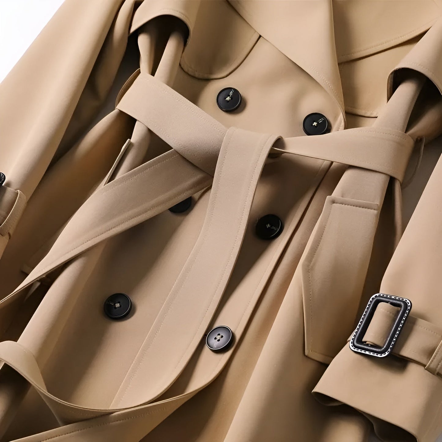 Solima™ | Cappotto Trench Gea - Stile Senza Tempo