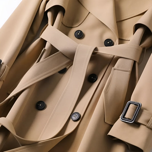 Solima™ | Cappotto Trench Gea - Stile Senza Tempo