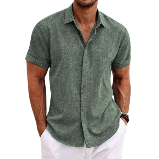Solima™ - Camicia in Lino Classica