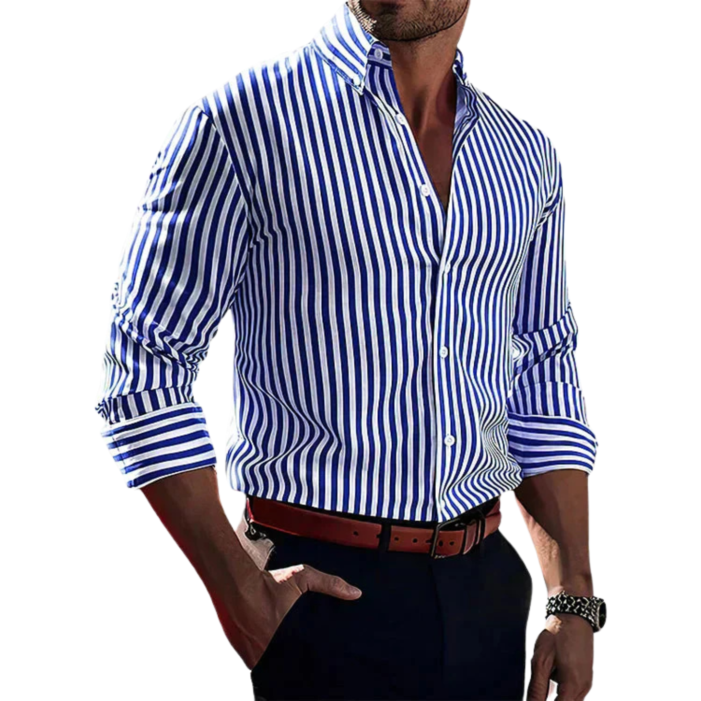 Solima™ - Camicia Confidence a righe