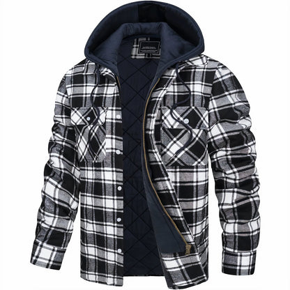 Solima™ | Giacca con Zip a Quadri - Julio