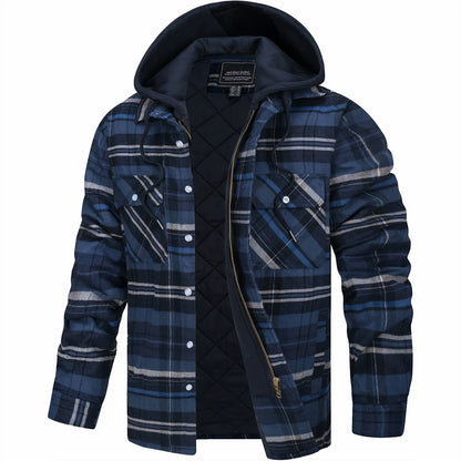 Solima™ | Giacca con Zip a Quadri - Julio