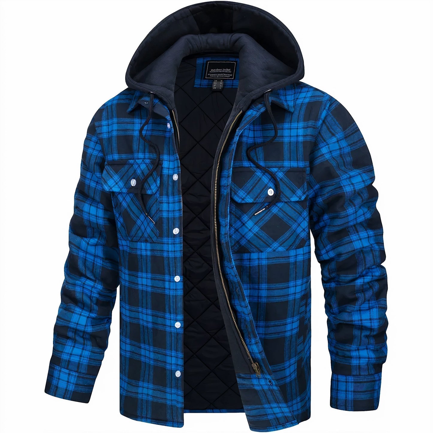 Solima™ | Giacca con Zip a Quadri - Julio